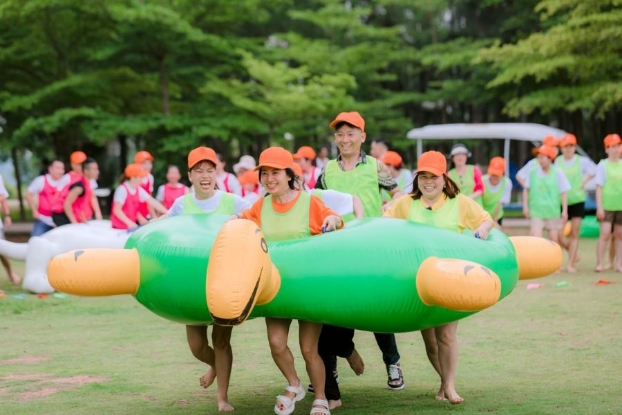 Chương Trình Team Building Cho Công Ty Tại Hamatra Đại Lải Retreat