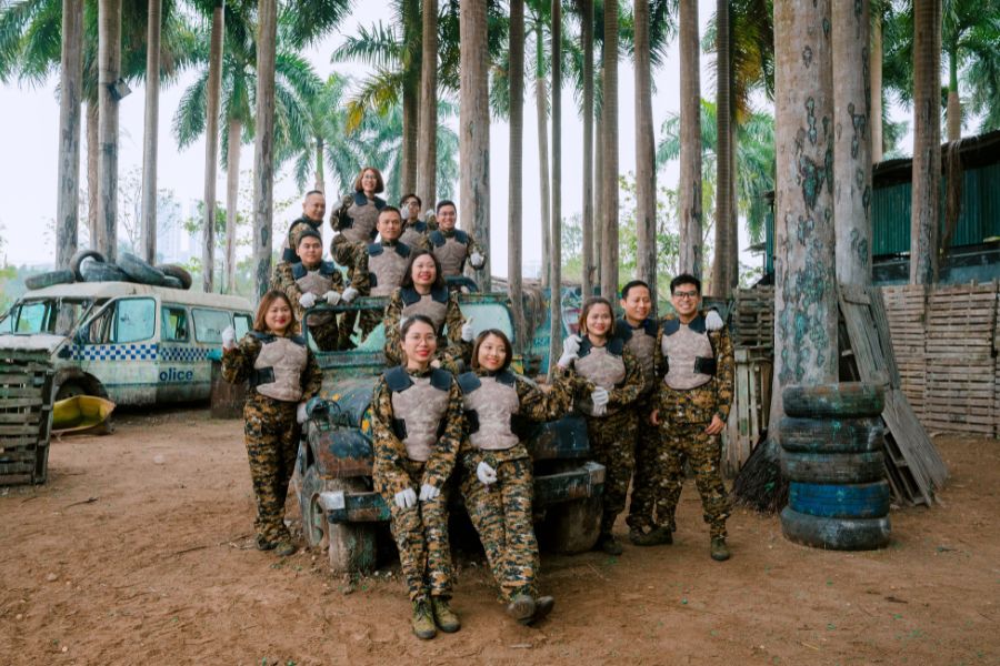Hình ảnh không khí sôi động từ mẫu kịch bản tổ chức ngày hội thể thao chuẩn