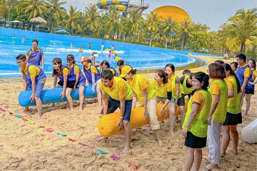 Hoạt động đồng đội Xây Giá Trị, Dựng Niềm Tin tại Baara Land