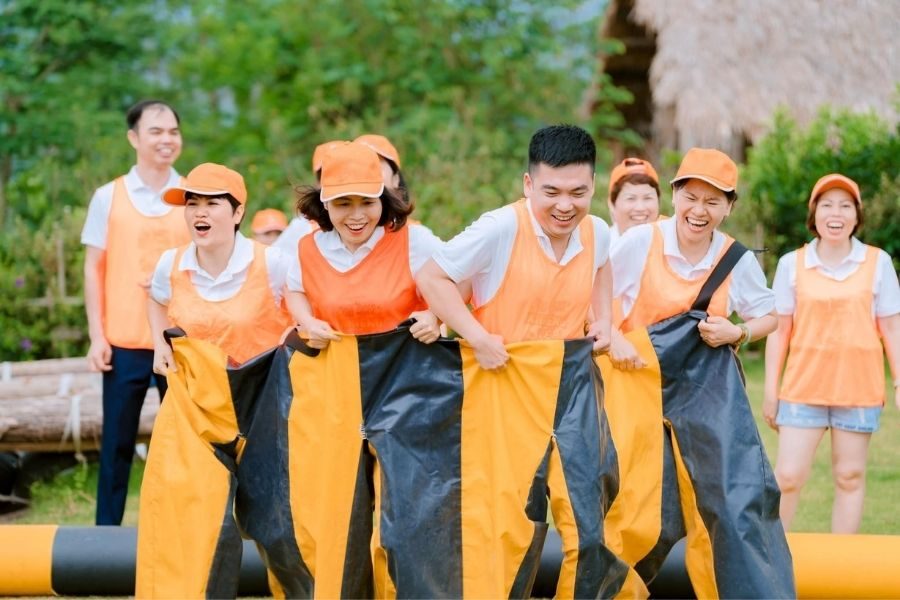Hoạt động team building ngoài trời tại Hamatra Đại Lải Retreat - Vĩnh Phúc