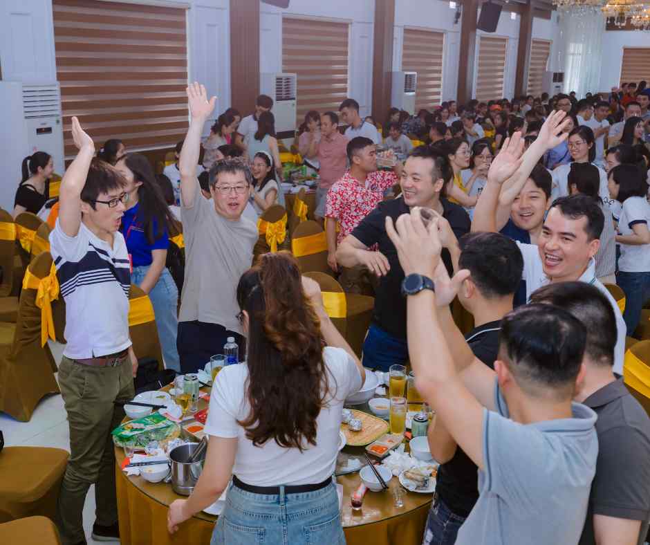 Không gian sáng tạo theo xu hướng sự kiện 2025 thu hút sự chú ý của khách mời