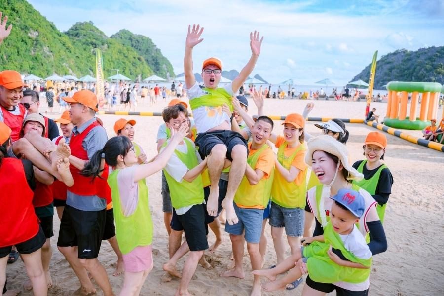 Tổ Chức Team Building Tại Flamingo Cát Bà: One Team, One Dream 2N1Đ - Quảng Ninh