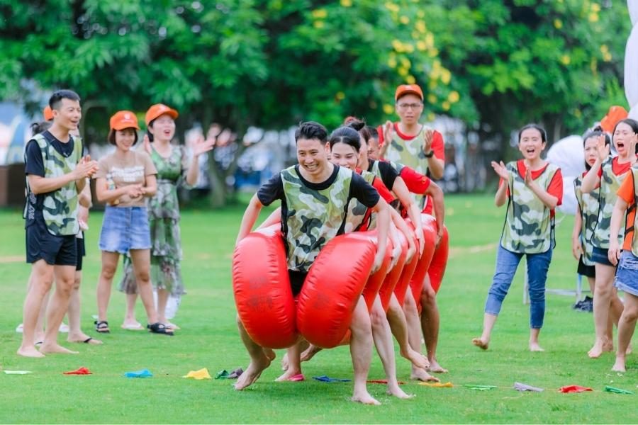 Tổ Chức Team Building Tại Flamingo Đại Lải